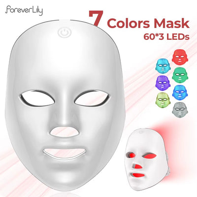 7 couleurs Photon visage masque LED