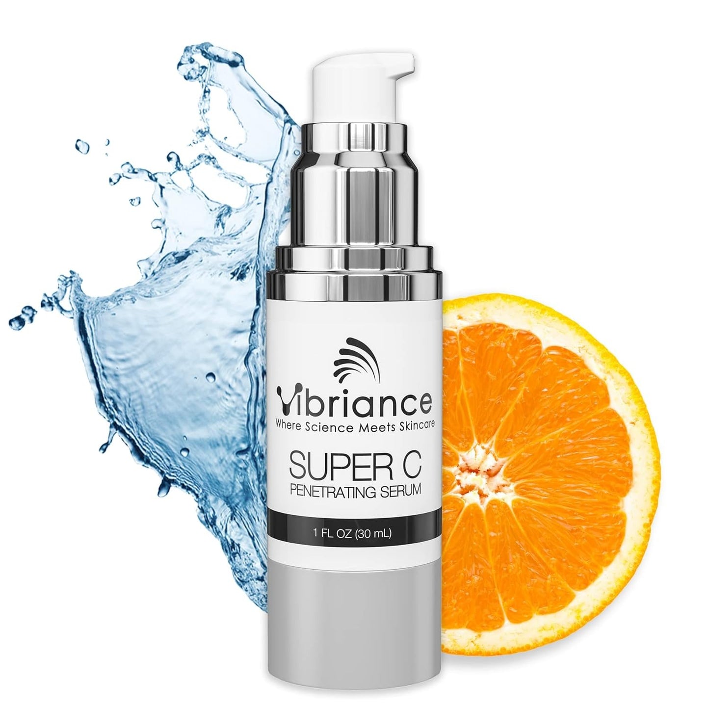 Vibriance Super C Serum pour peau mature - Formule vitaminique tout-en-un hydrates, fermes, lifts, lisses, cible les taches de vieillesse, rides, 1 fl oz