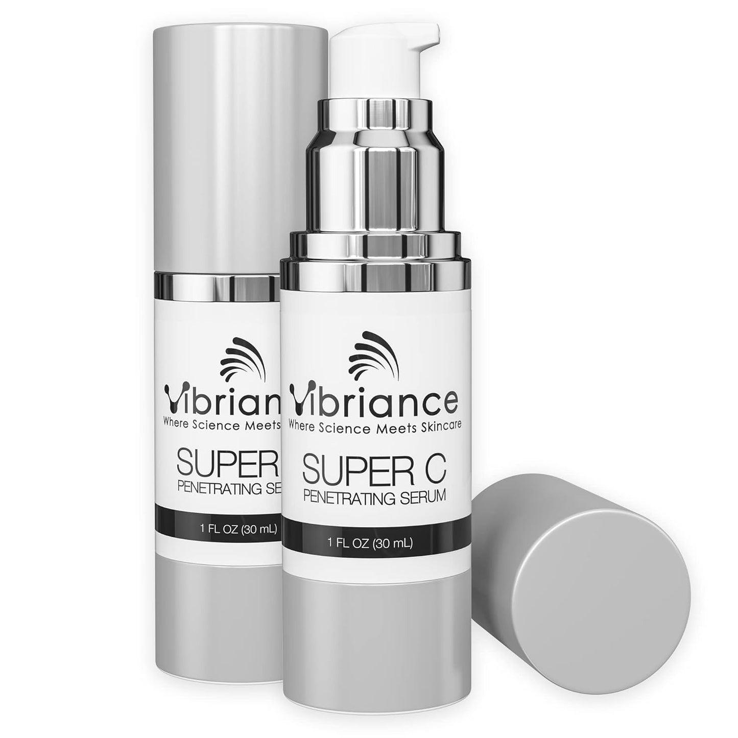 Vibriance Super C Serum pour peau mature - Formule vitaminique tout-en-un hydrates, fermes, lifts, lisses, cible les taches de vieillesse, rides, 1 fl oz