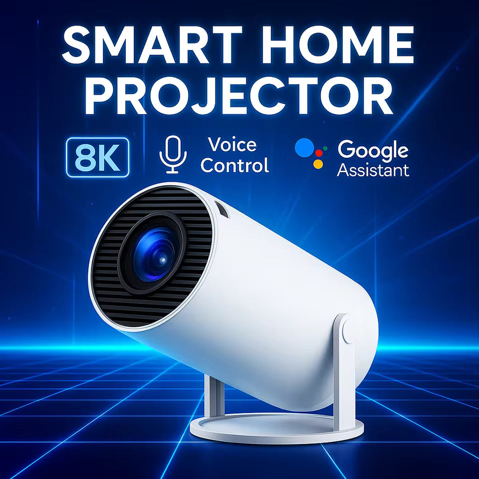 Projecteur de maison intelligente 1080P HDR10 4K pris en charge Mini projecteur Portable WiFi Bluetooth miroir d'écran projecteur de théâtre clé TV