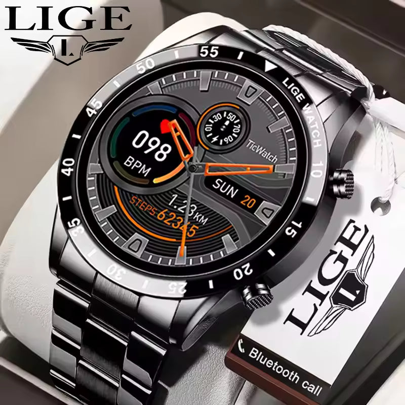 LIGE montre intelligente hommes