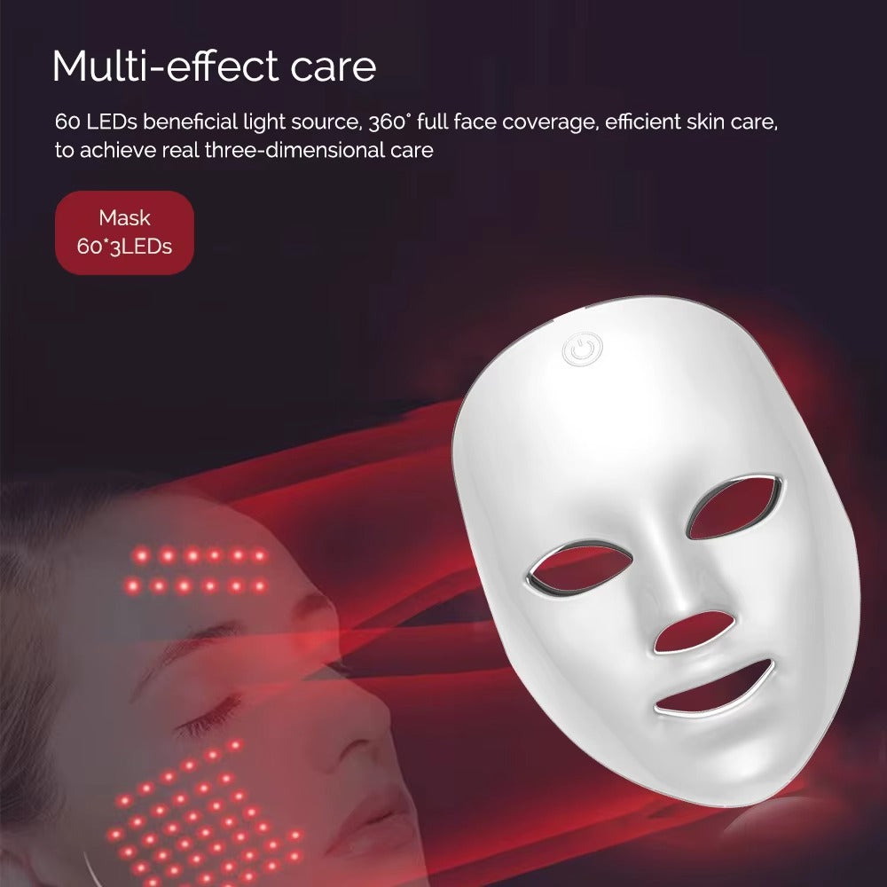 7 couleurs Photon visage masque LED
